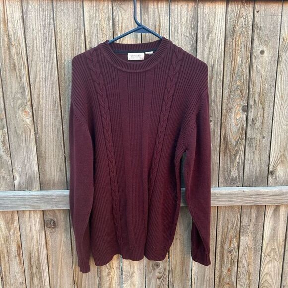 Concepts by Clairborne long sleeve crew neck sweater size large - Picture 1 of 7